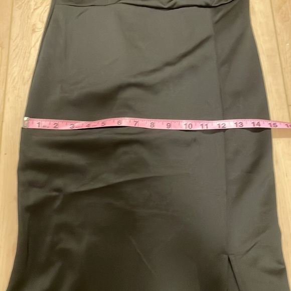 Sleeveless One Shoulder Ruffle High Split Dress - Picture 10 of 12